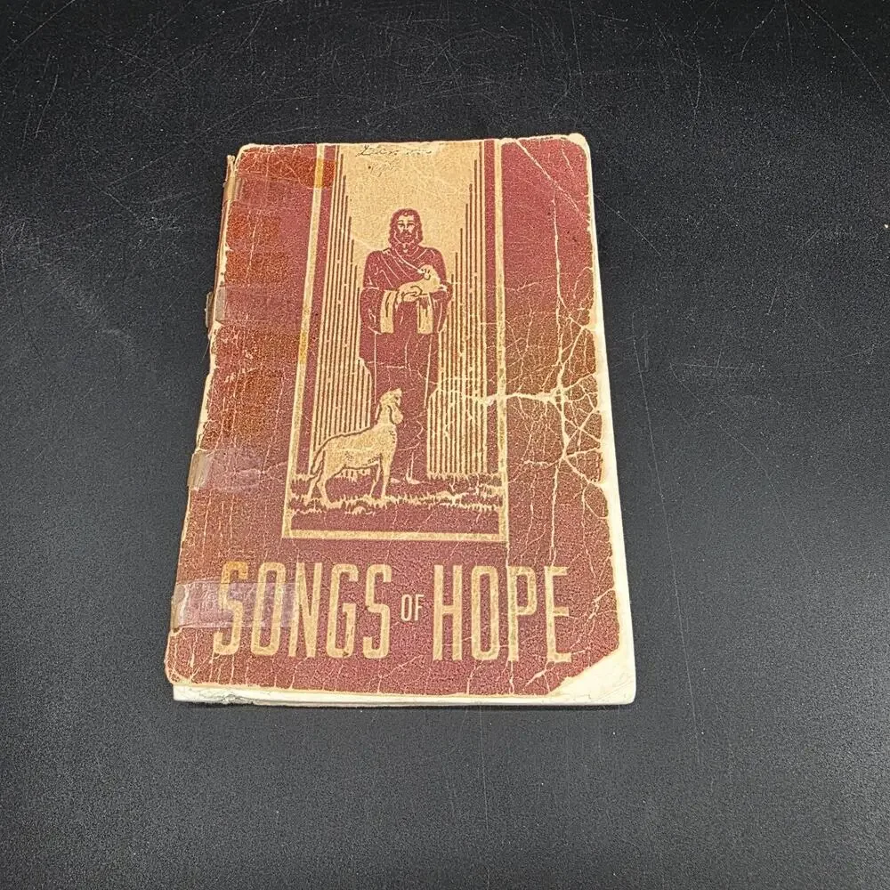 Vintage 1953 Songs of Hope Gospel Hymnal R.E. Winsett Music Co. Shaped Notes